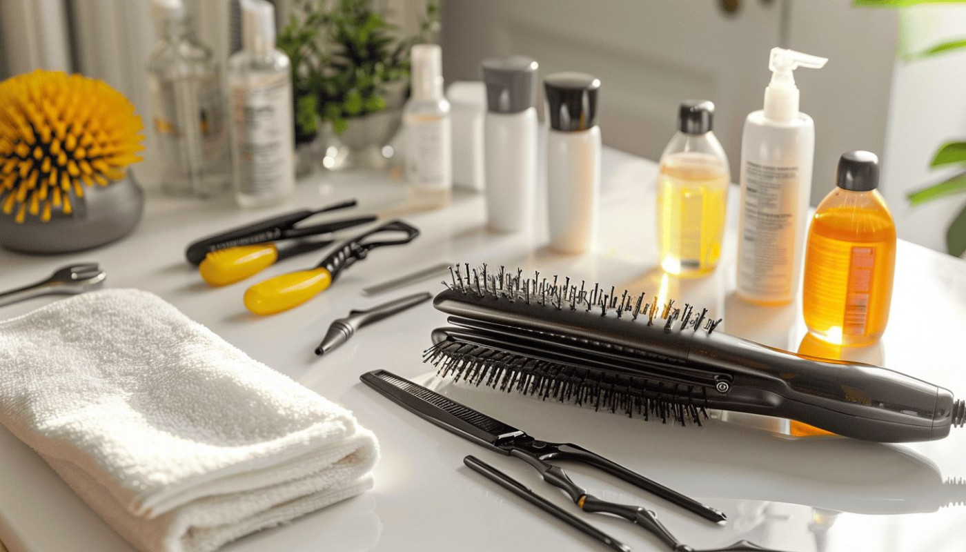 Guide pratique pour nettoyer et démonter une brosse lissante chauffante