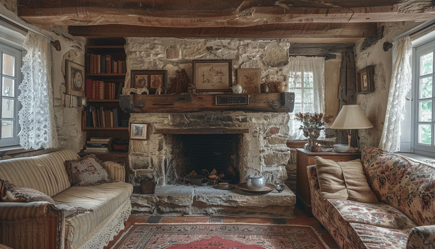 Redécouverte de la beauté rustique des gîtes français